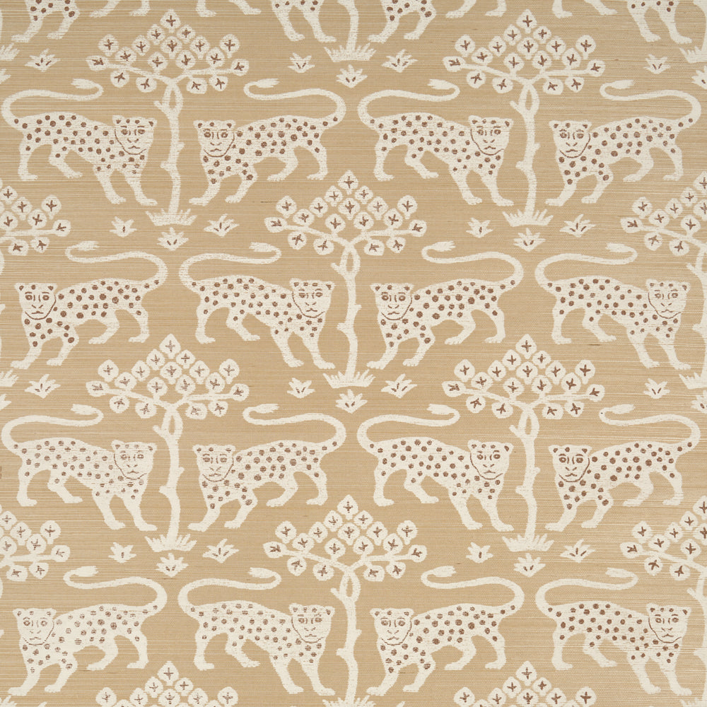 WOODLAND LEOPARD SISAL | Oatmeal