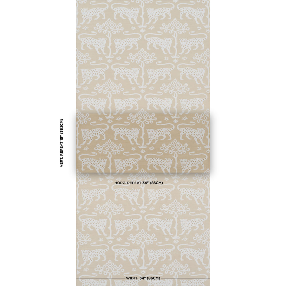 Woodland Leopard Sisal | Beige