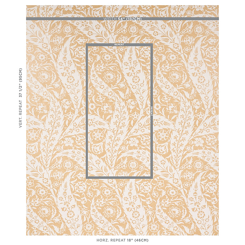 SAZ PAISLEY | Ochre