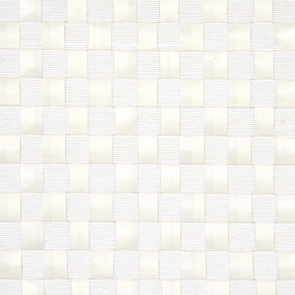 TEXTURED CHECK | White