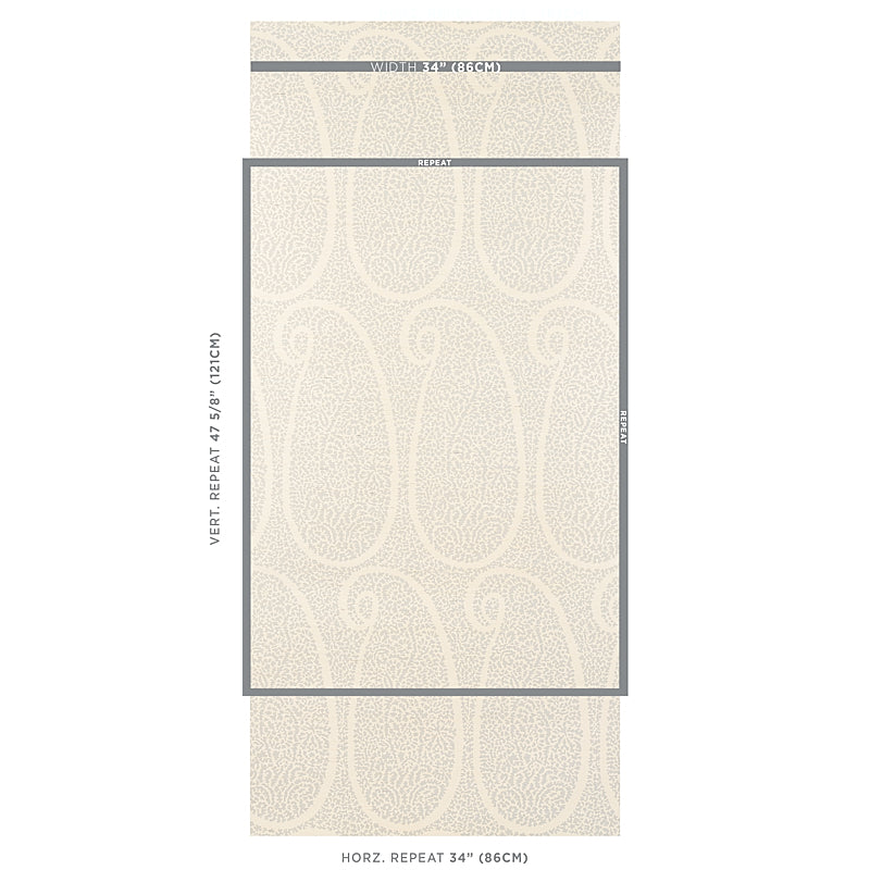 AMBALA PAISLEY SISAL | Slate