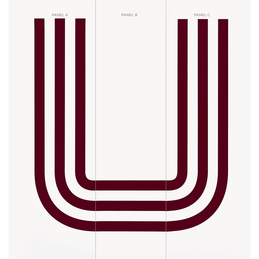 VIRGINIA PANEL A | Bordeaux