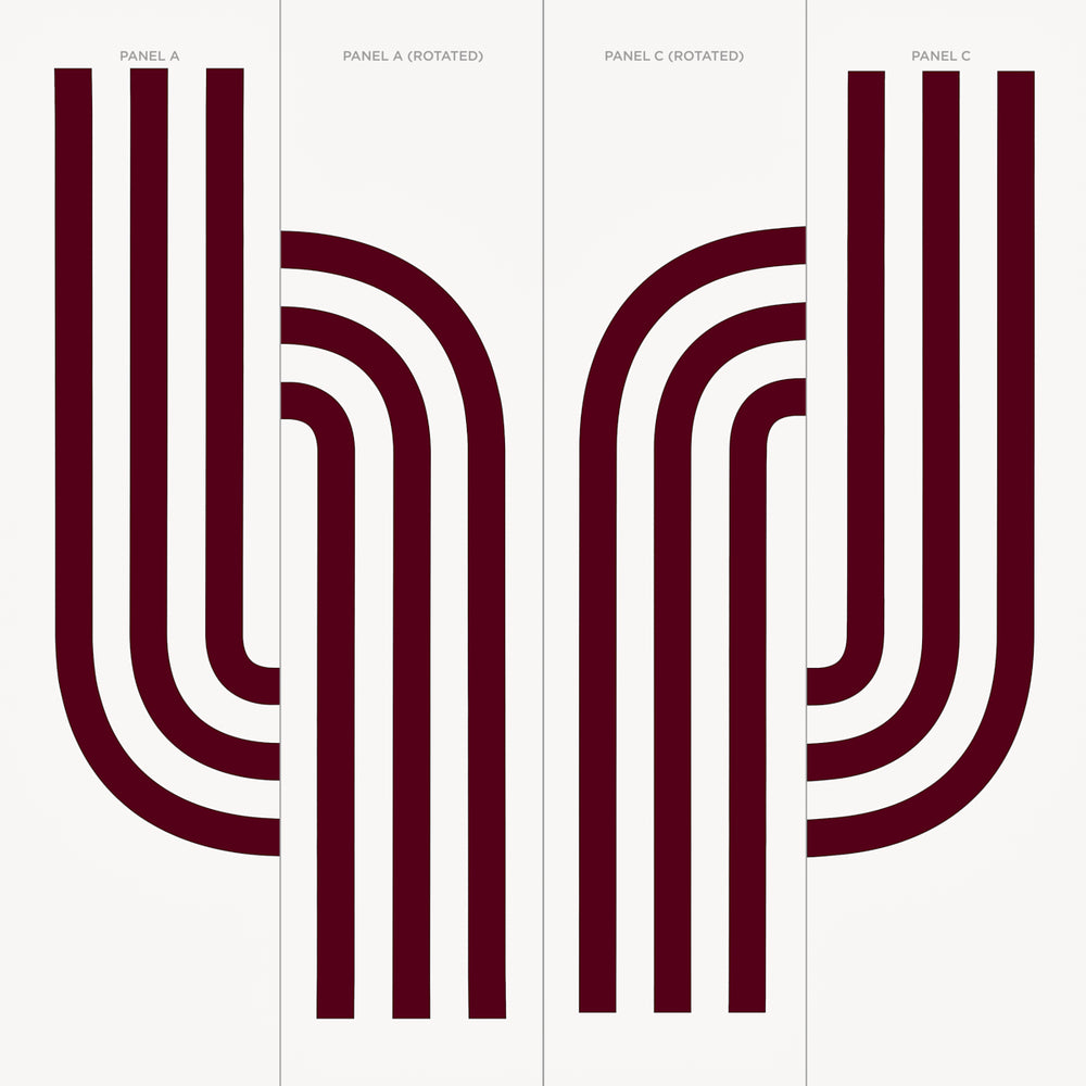 VIRGINIA PANEL A | Bordeaux