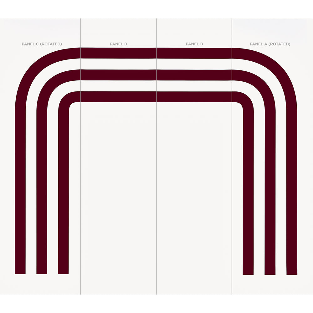 VIRGINIA PANEL A | Bordeaux