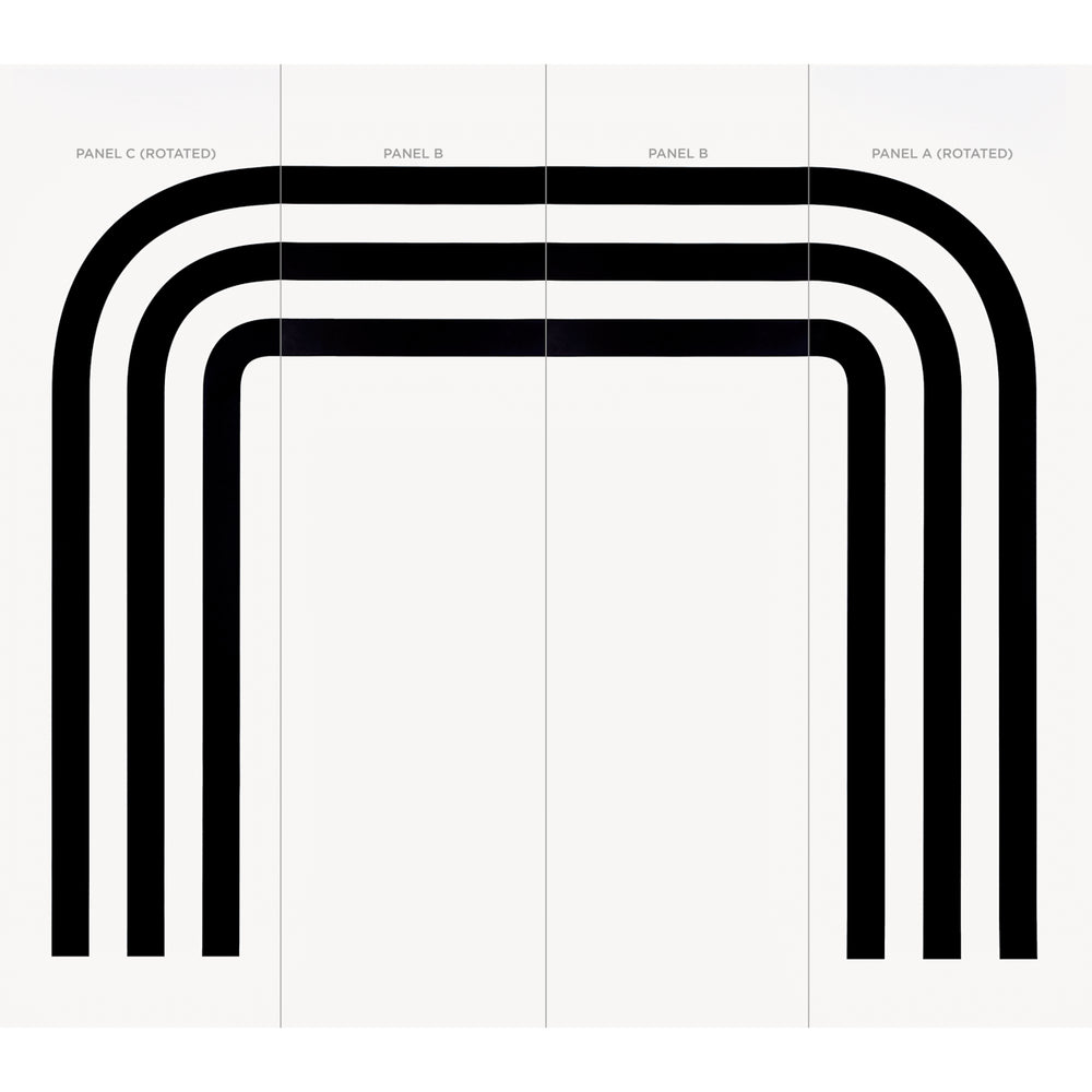 VIRGINIA PANEL C | Black