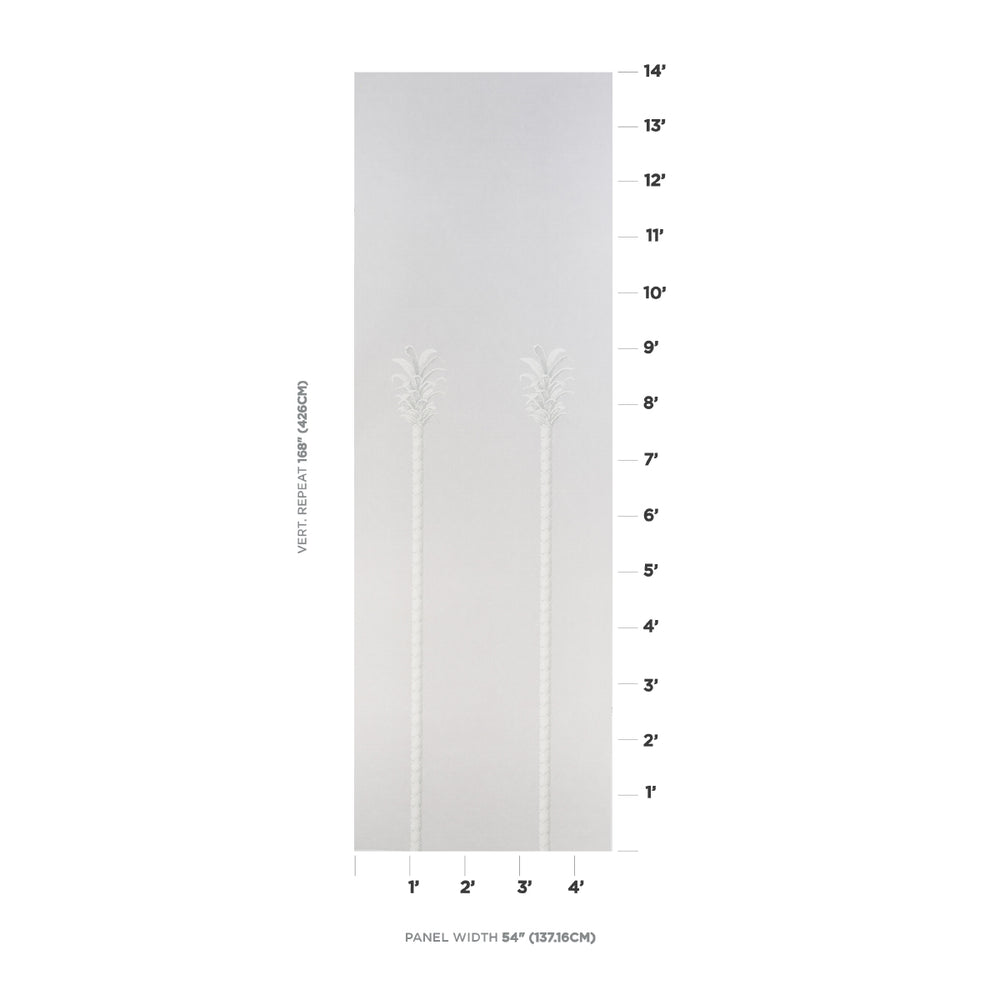 VILLA PALM PANEL | Grey