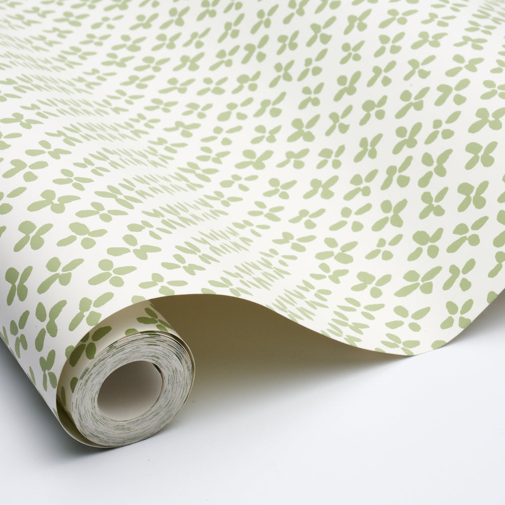EMERSON | Green On Ivory