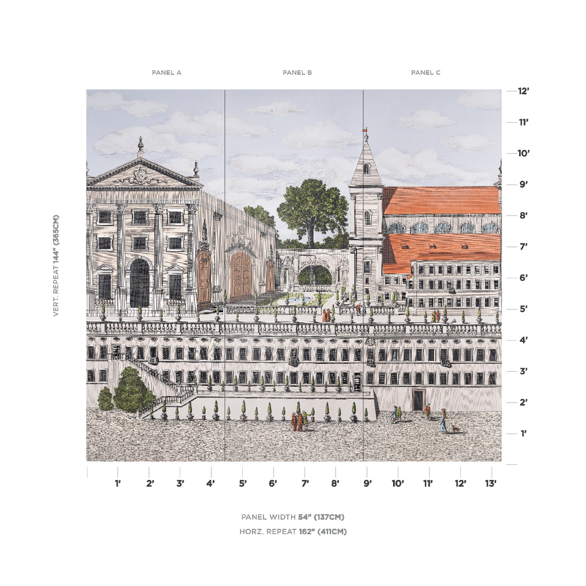 PIAZZA FIRENZE PANEL SET | DOCUMENT