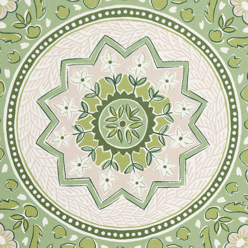 MONTECITO MEDALLION | Leaf Green