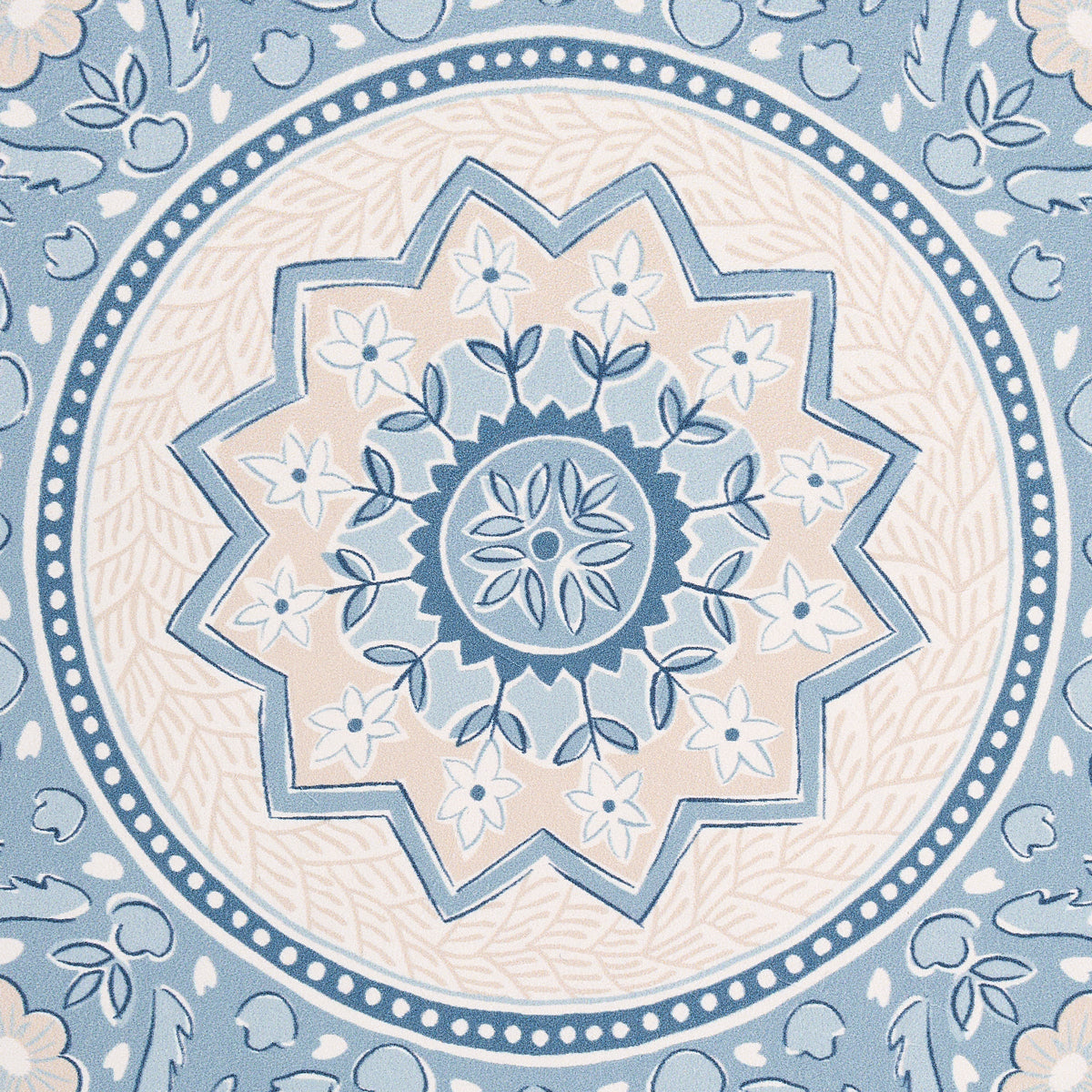 MONTECITO MEDALLION | China Blue