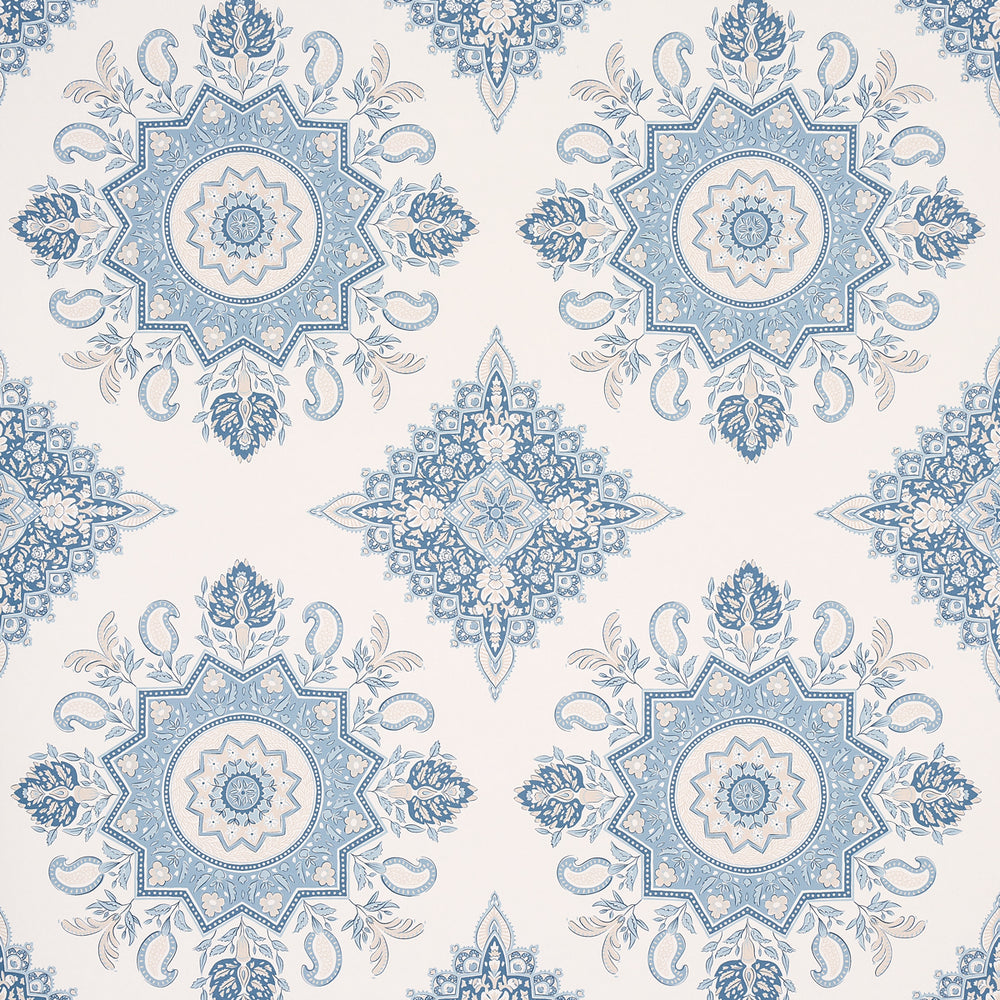 MONTECITO MEDALLION | China Blue