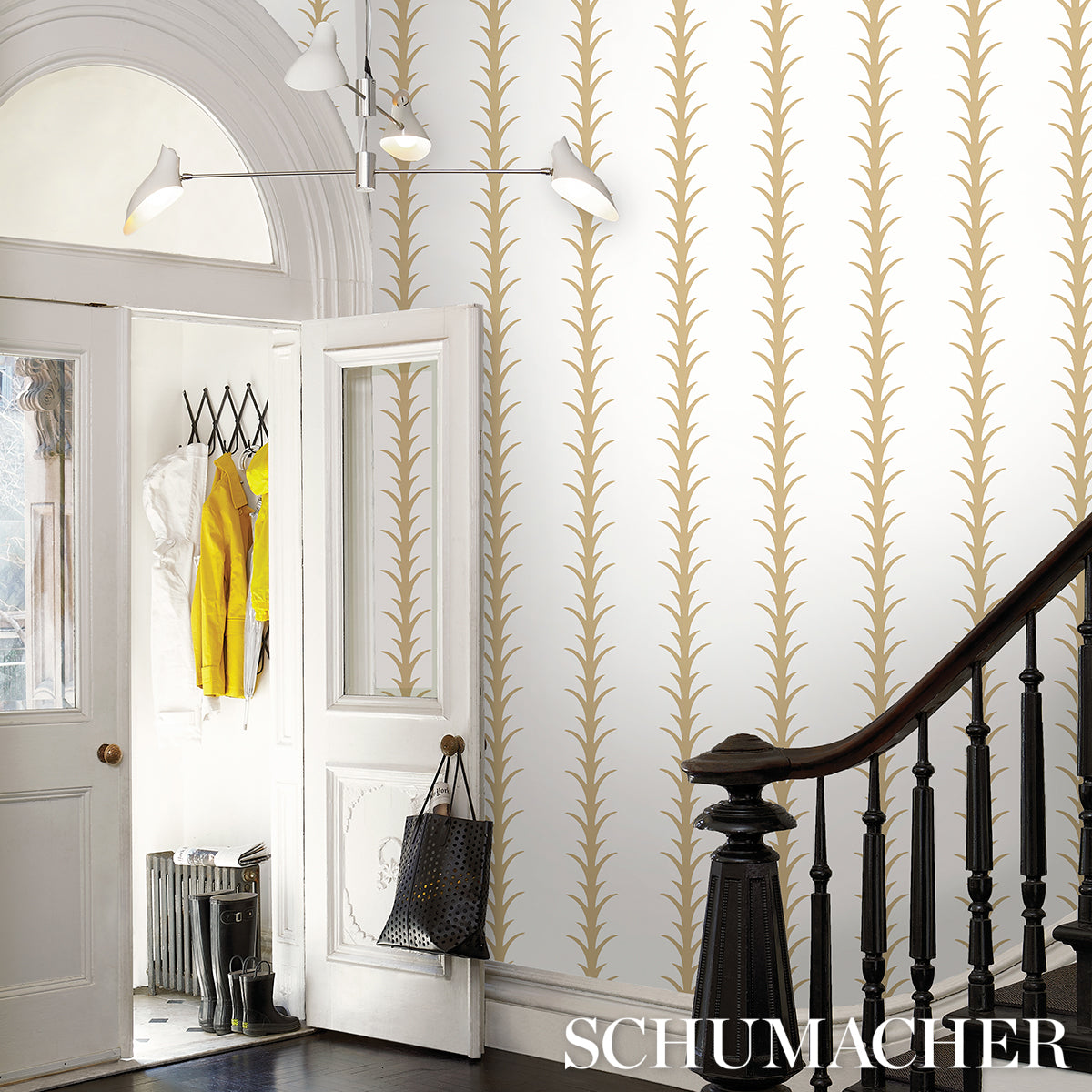 ACANTHUS STRIPE | Gold On Ivory