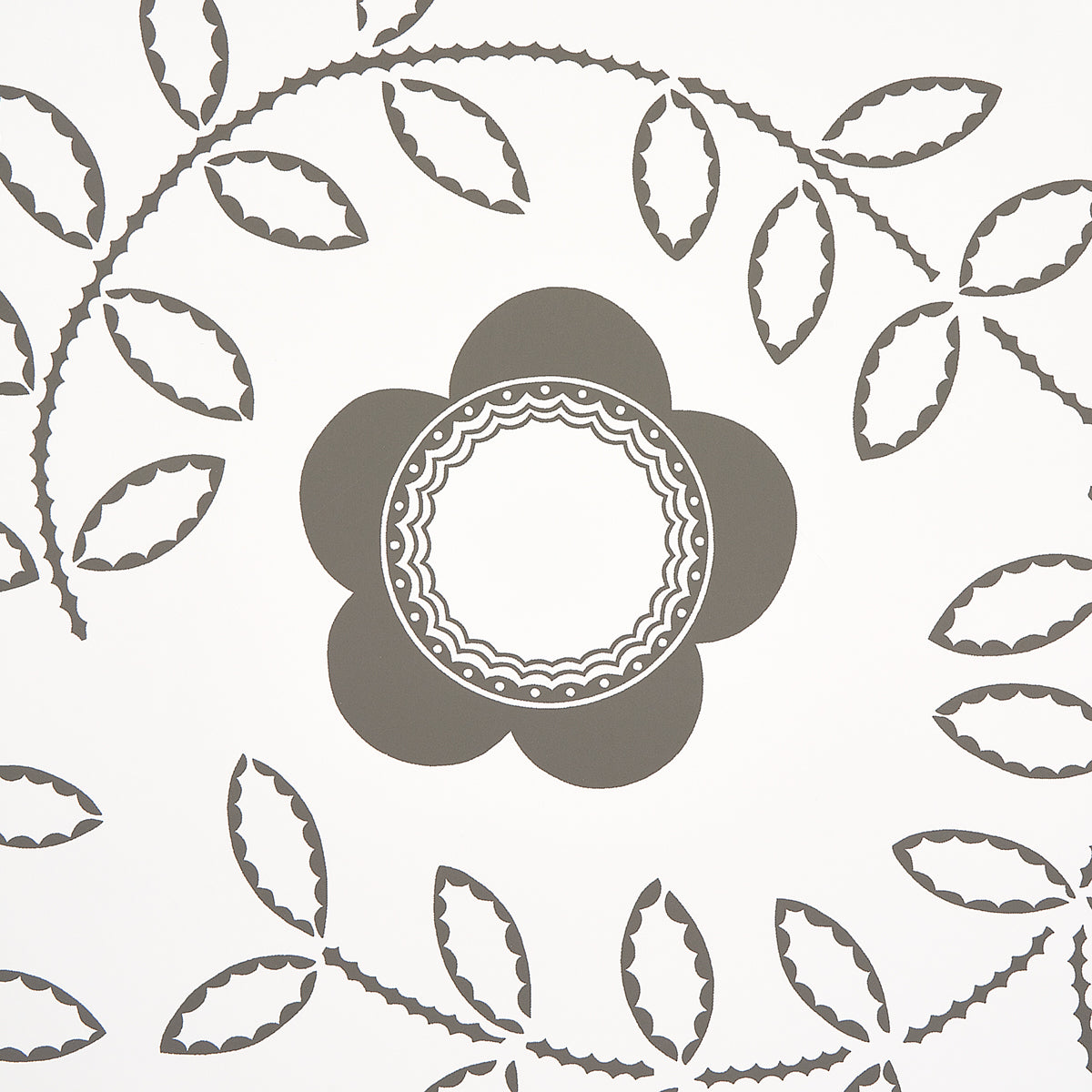 TUDOR ROSE | Charcoal White