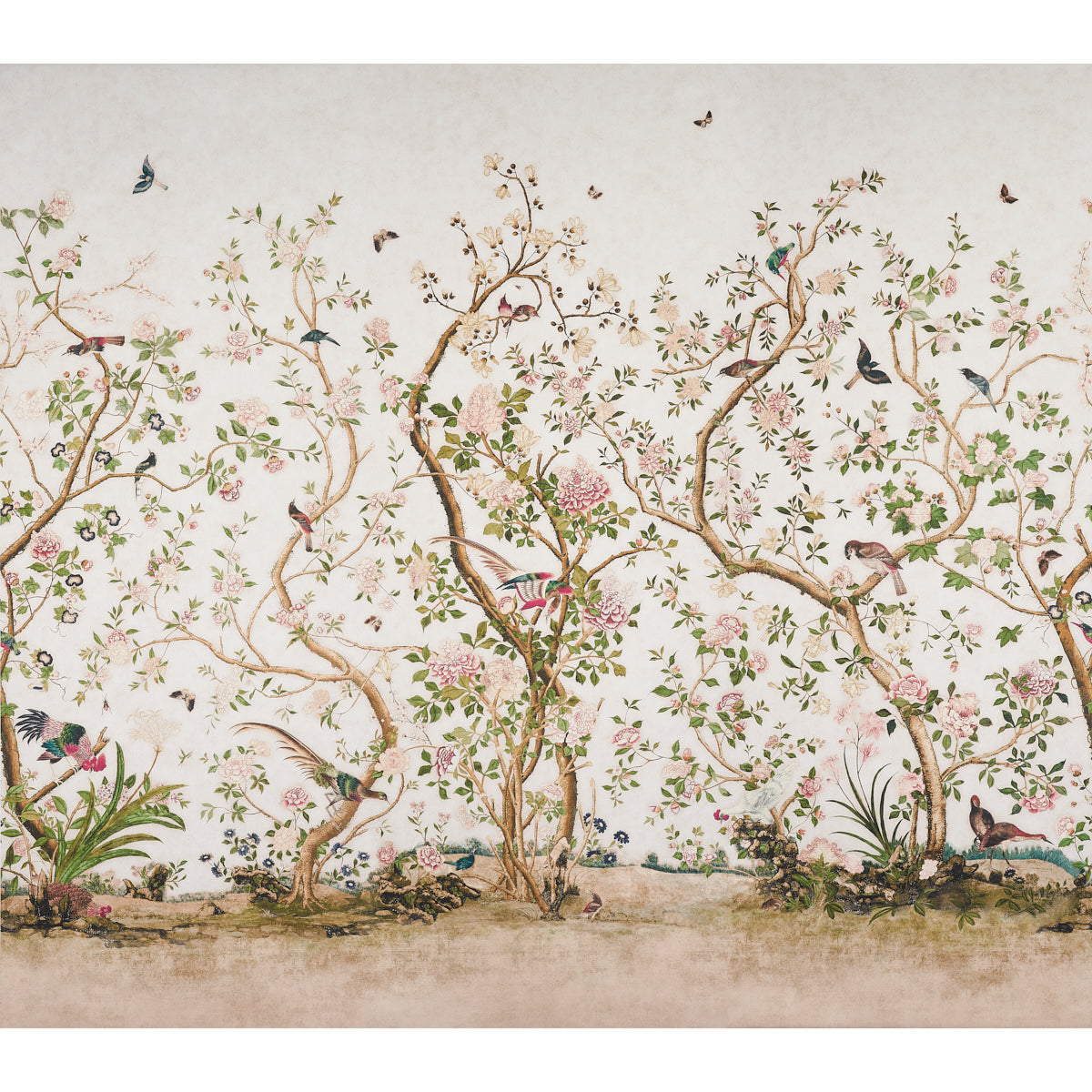 LES OISEAUX PANEL SET | Ivory