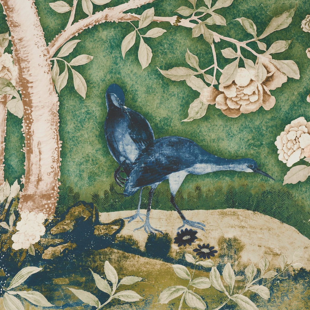 LES OISEAUX PANEL SET | Jade