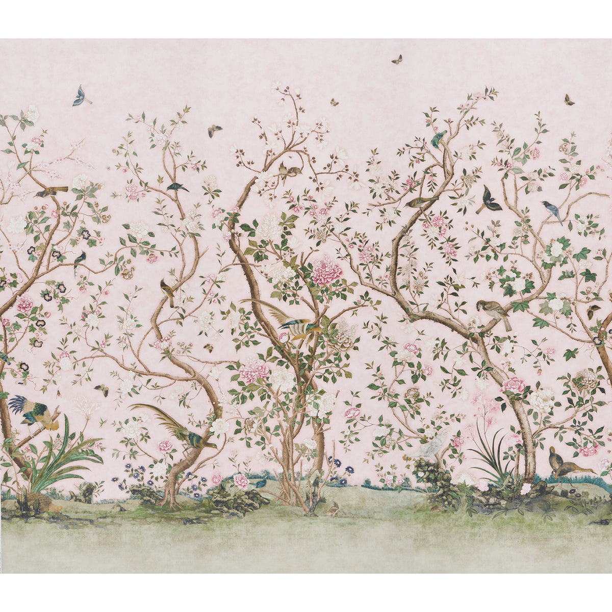 LES OISEAUX PANEL SET | Blush