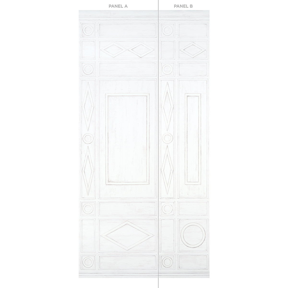 SWEDISH MANOR PANEL A | White