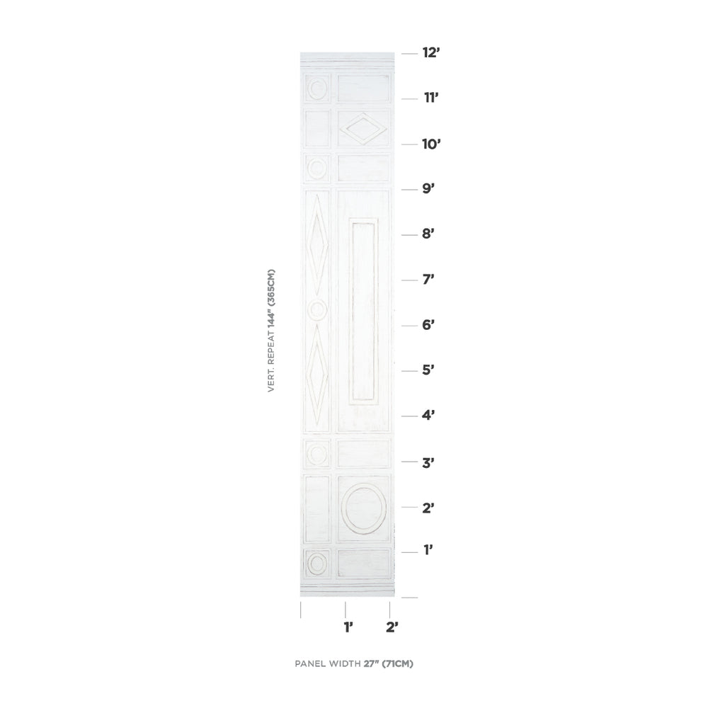 SWEDISH MANOR PANEL B | White