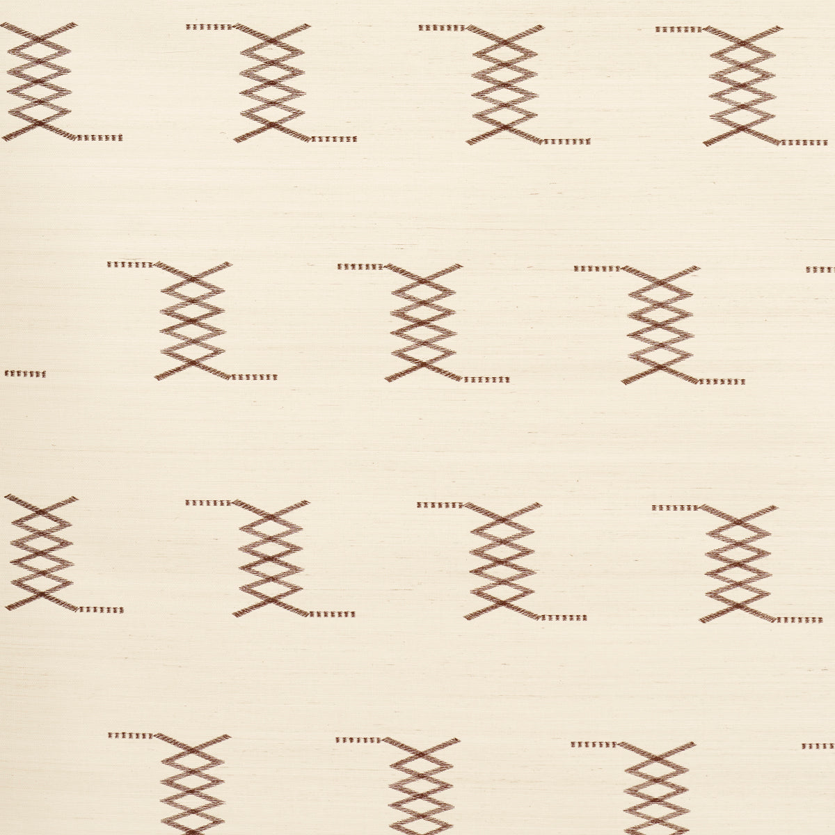 KIN SISAL EMBROIDERY | HAZEL ON IVORY