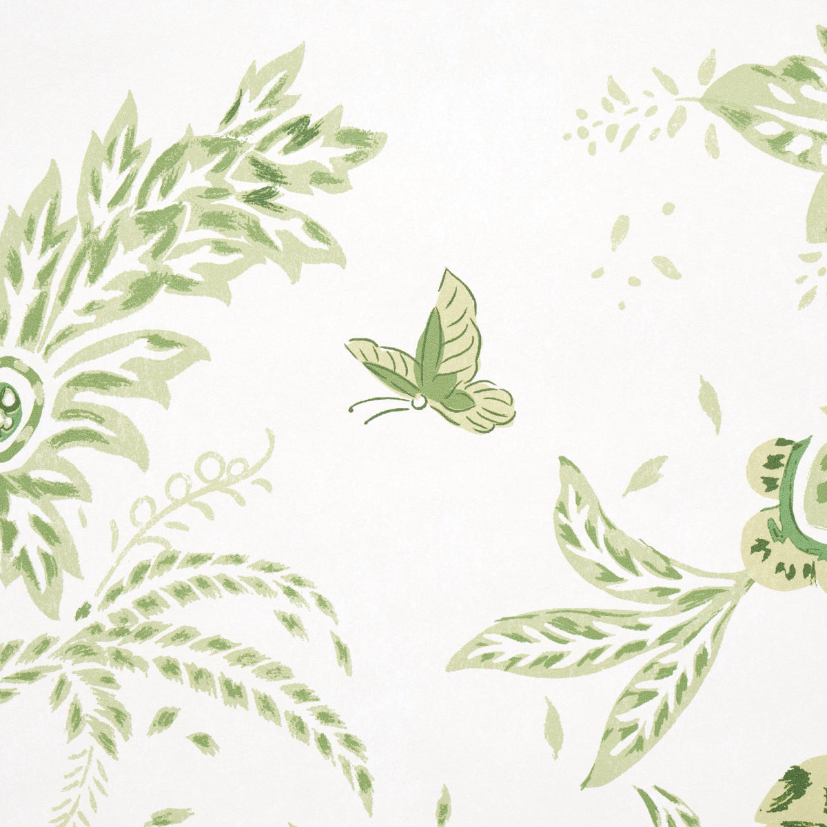 CHINOISERIE GRANDE PANEL SET | Leaf Green