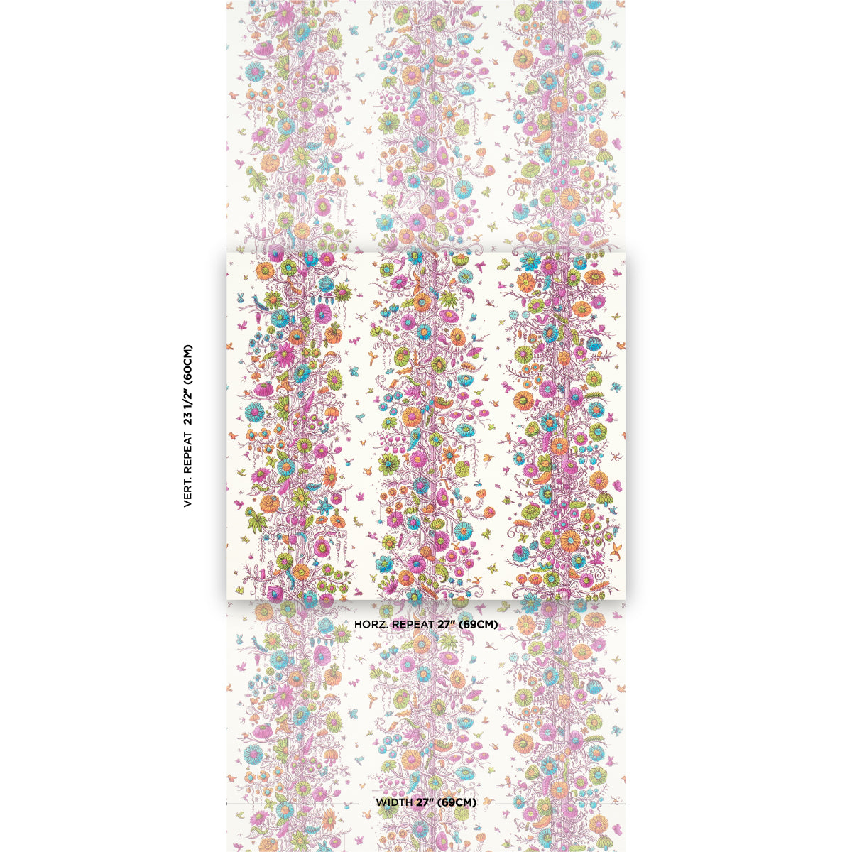 EDWARD STEED'S TOWERS OF FLOWERS | MULTICOLOR BURST