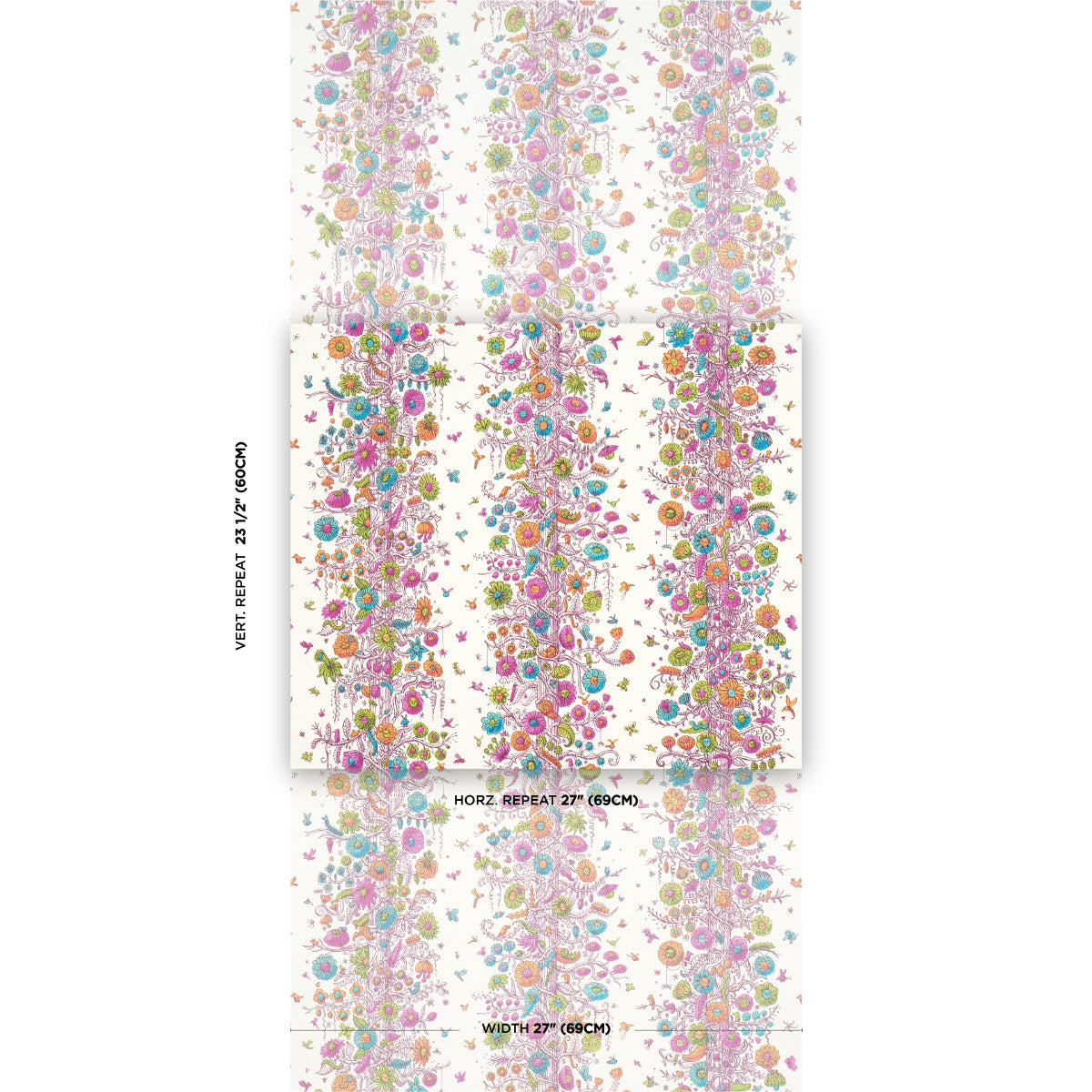 EDWARD STEED'S TOWERS OF FLOWERS | Multicolor Burst