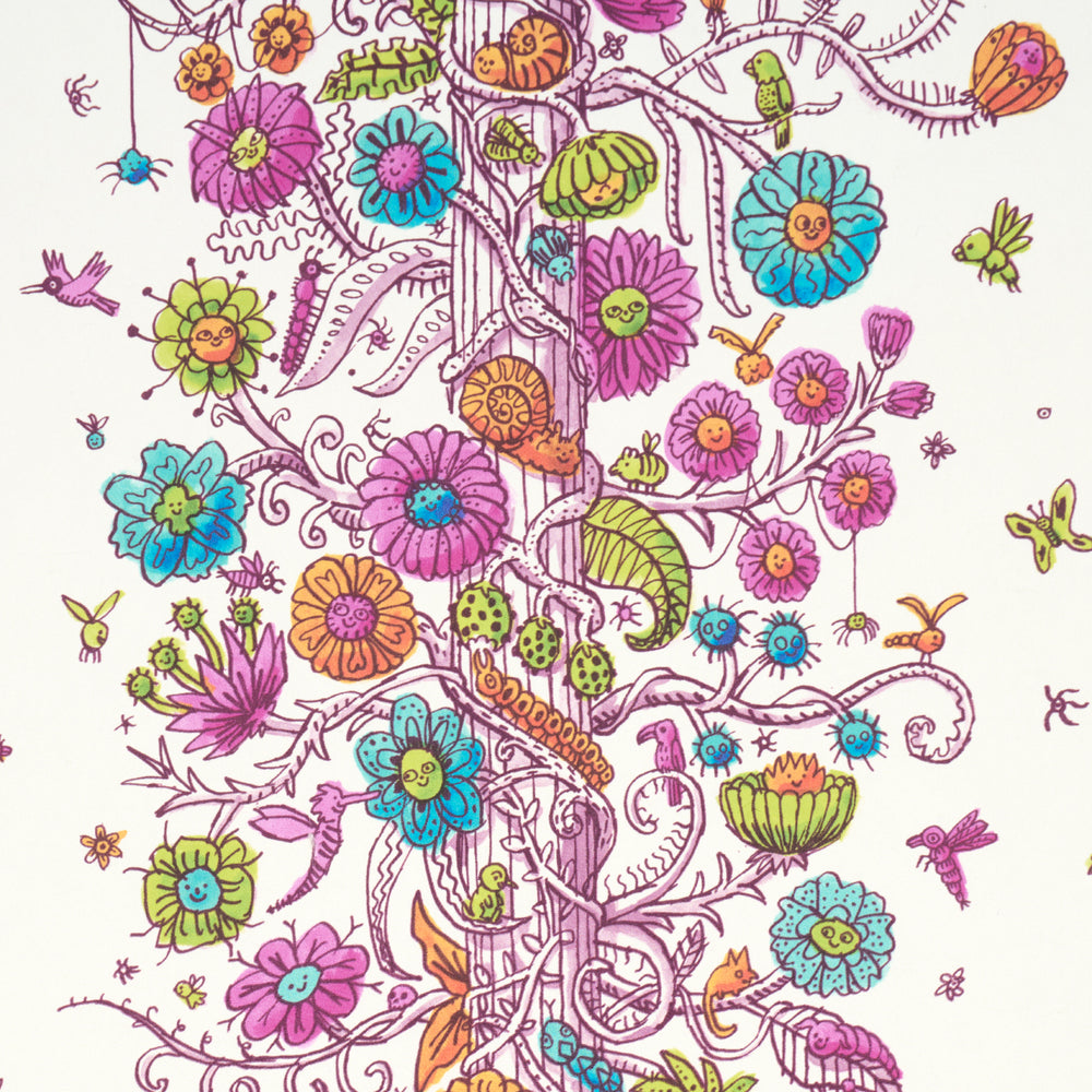 Edward Steed's Towers Of Flowers | Multicolor Burst