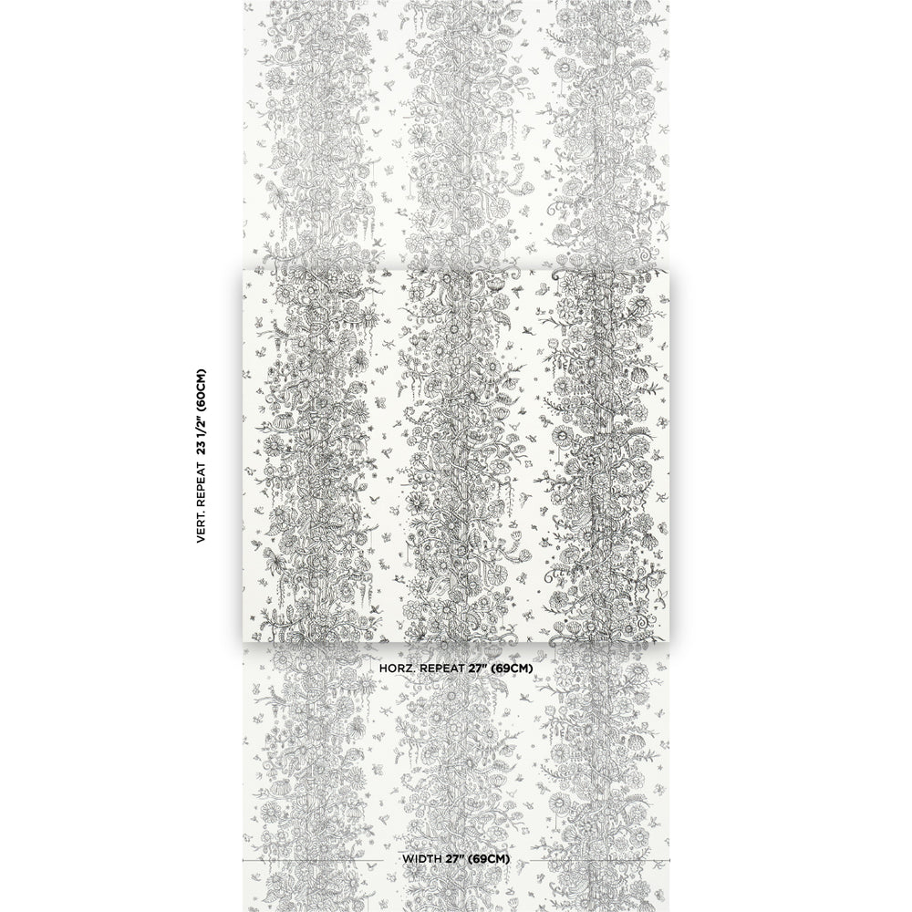 Edward Steed's Towers Of Flowers | Black & White