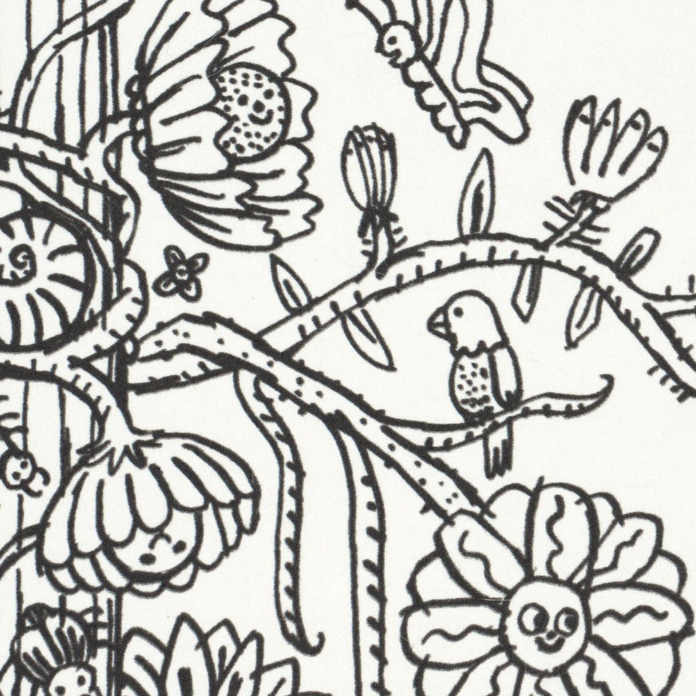 Edward Steed's Towers Of Flowers | Black & White