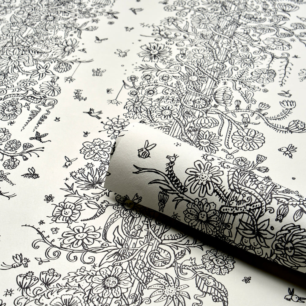 Edward Steed's Towers Of Flowers | Black & White
