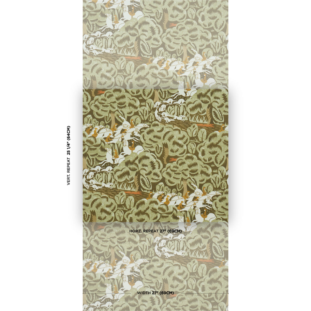 Margaret Schloeman's Fox Chase | Sage & Soft Brown