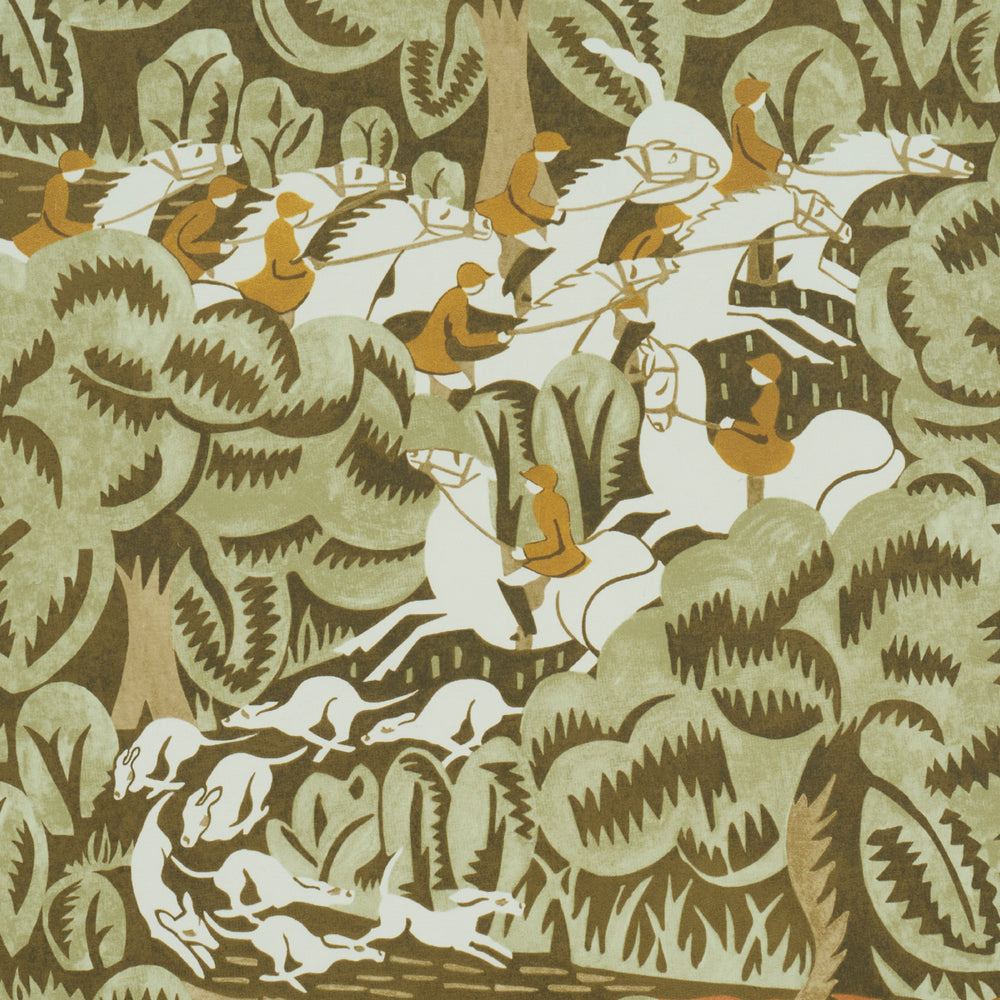 Margaret Schloeman's Fox Chase | Sage & Soft Brown
