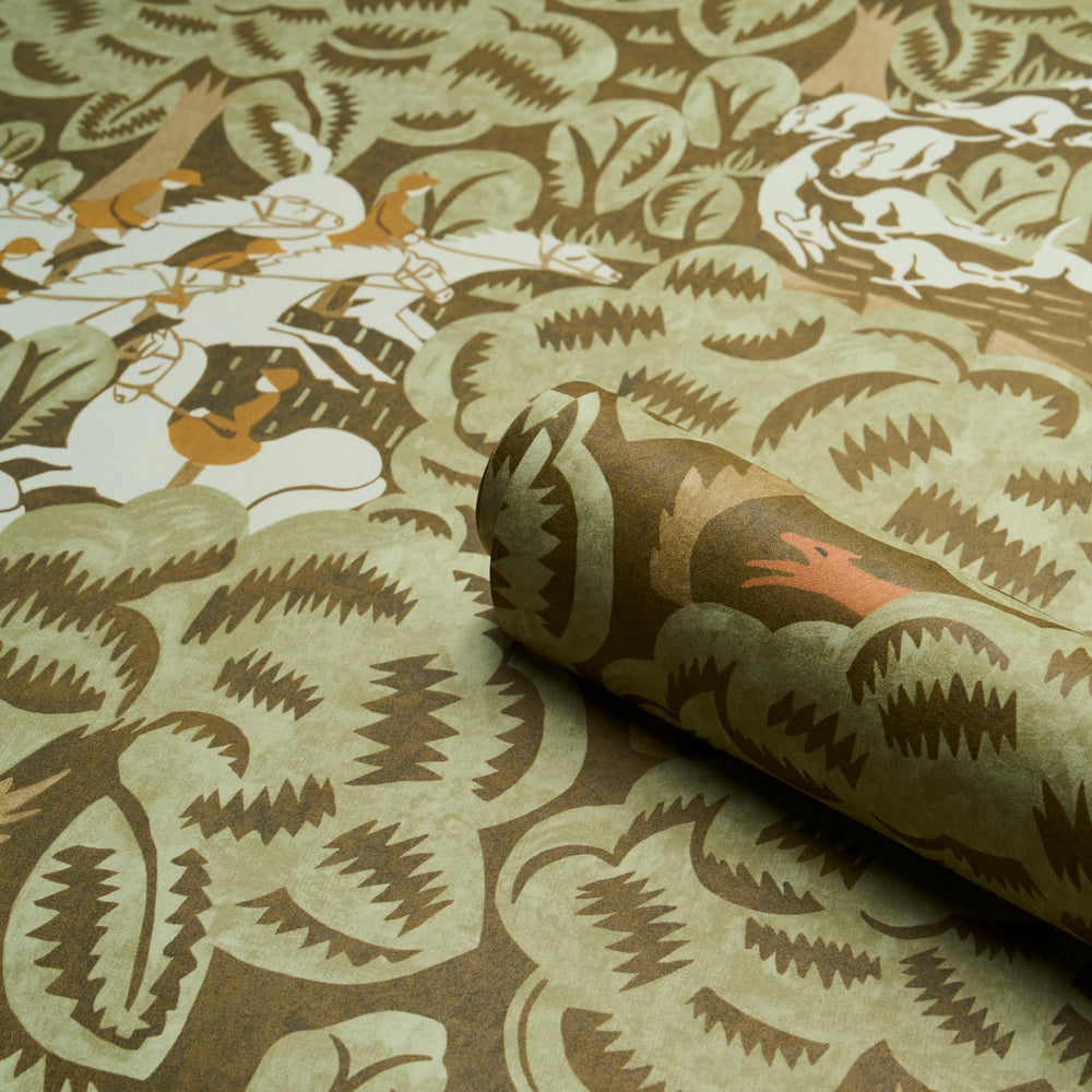 Margaret Schloeman's Fox Chase | Sage & Soft Brown