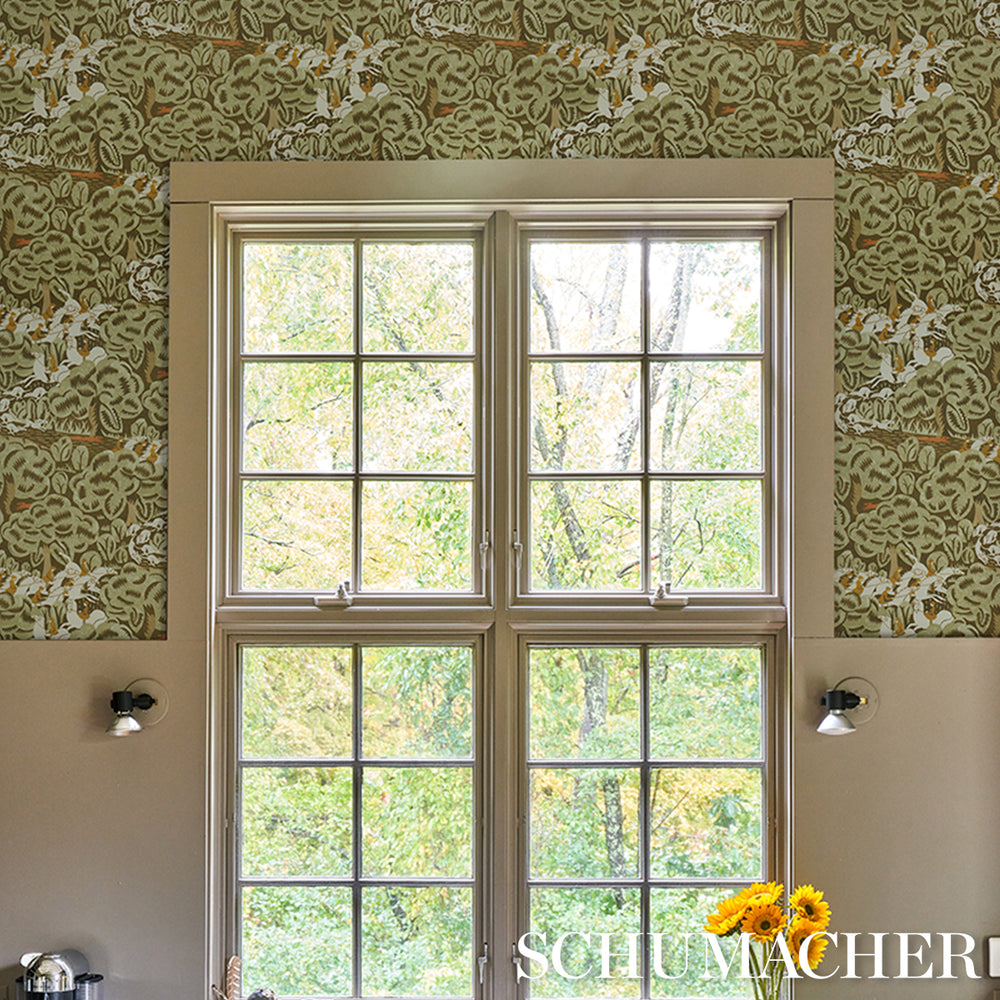 Margaret Schloeman's Fox Chase | Sage & Soft Brown