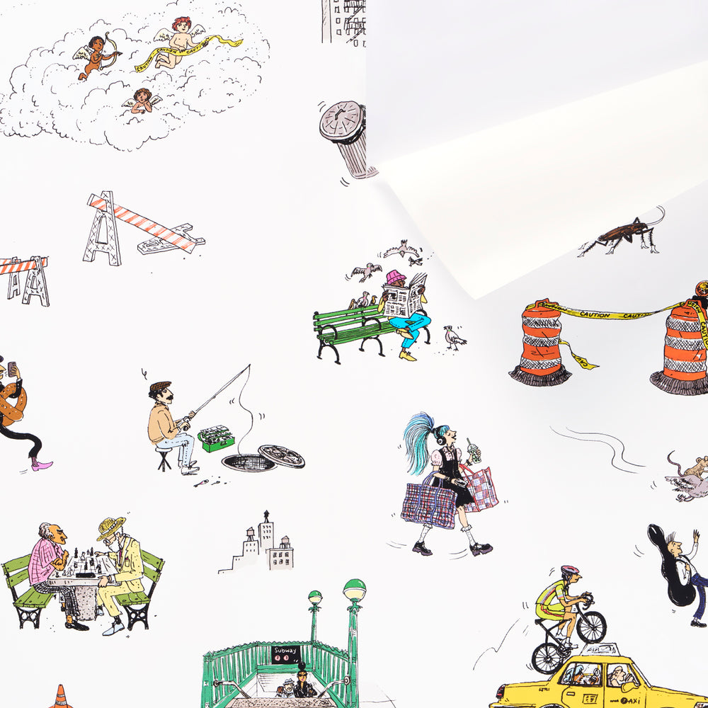 Joana Avillez's Street Scenes | Multicolor On White