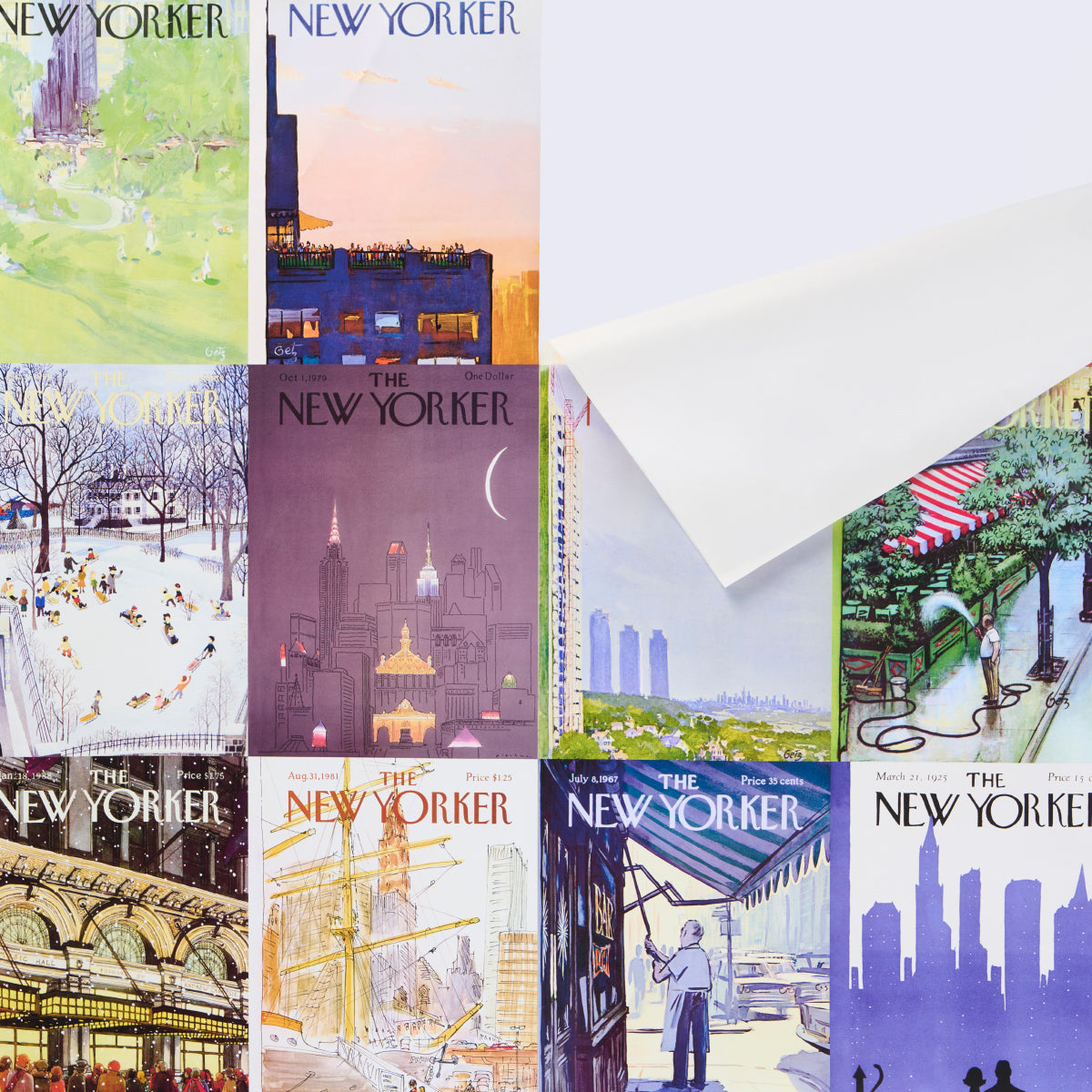 THE NEW YORKER CITY-VIEW COVERS | MULTICOLOR