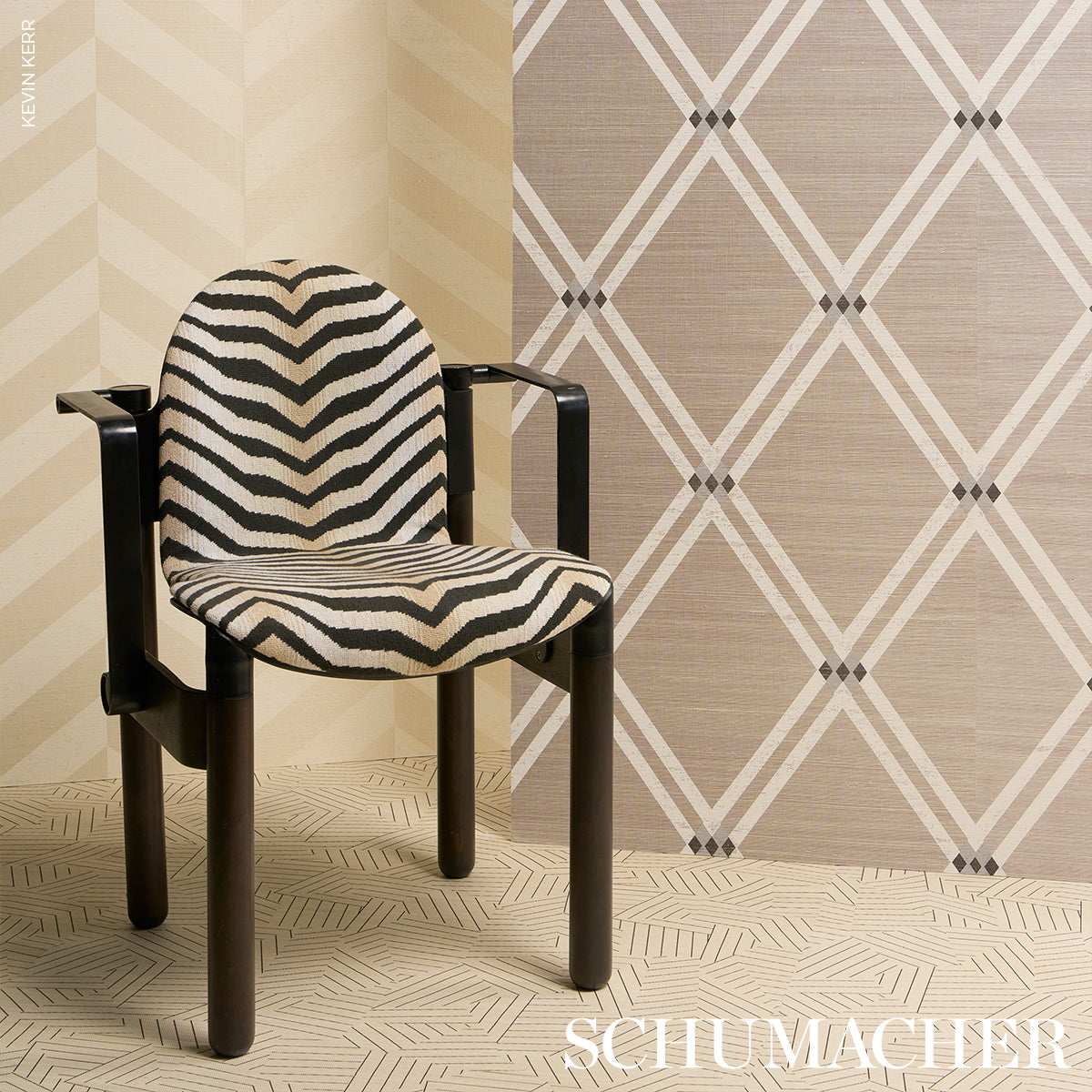 STAGGERED CHEVRON SISAL | Ivory