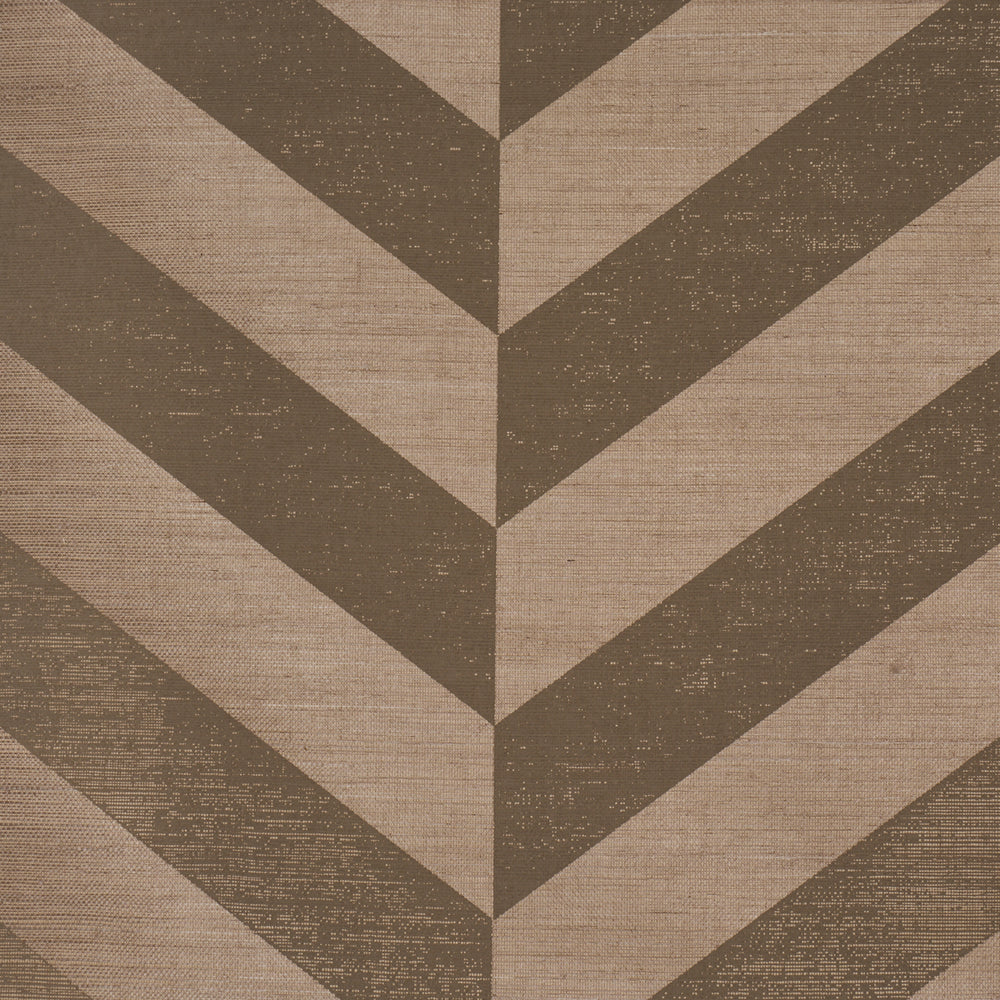 STAGGERED CHEVRON SISAL | Brown