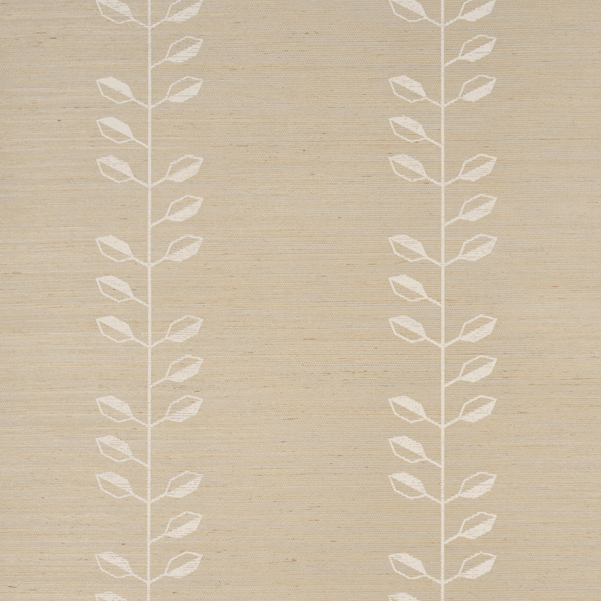 GEO LEAF SISAL | Bone & White