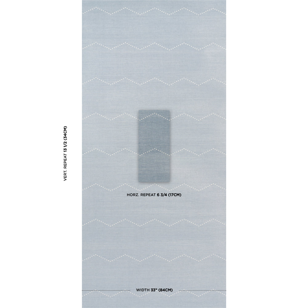 RIVET STRIPE SISAL | Chambray