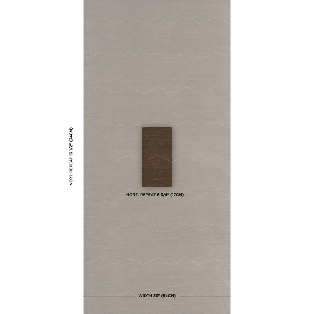 RIVET STRIPE SISAL | Sepia