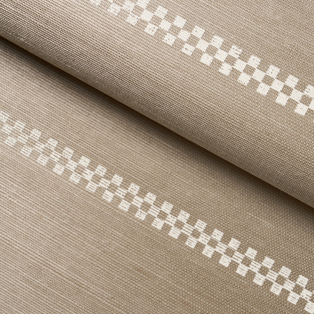 CHECKERED STRIPE SISAL | Flax