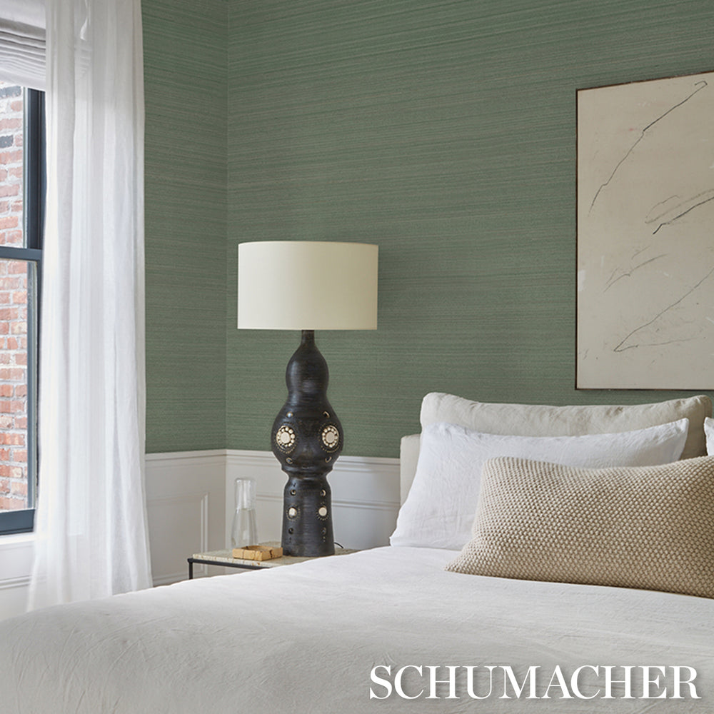 MUSA ABACA WALLCOVERING | Seafoam