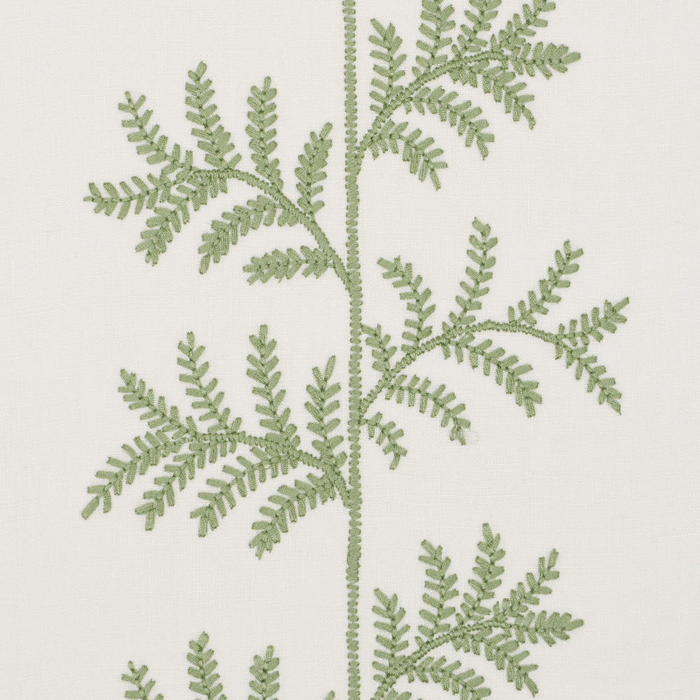 ELOISE EMBROIDERY WALLCOVERING | Sage