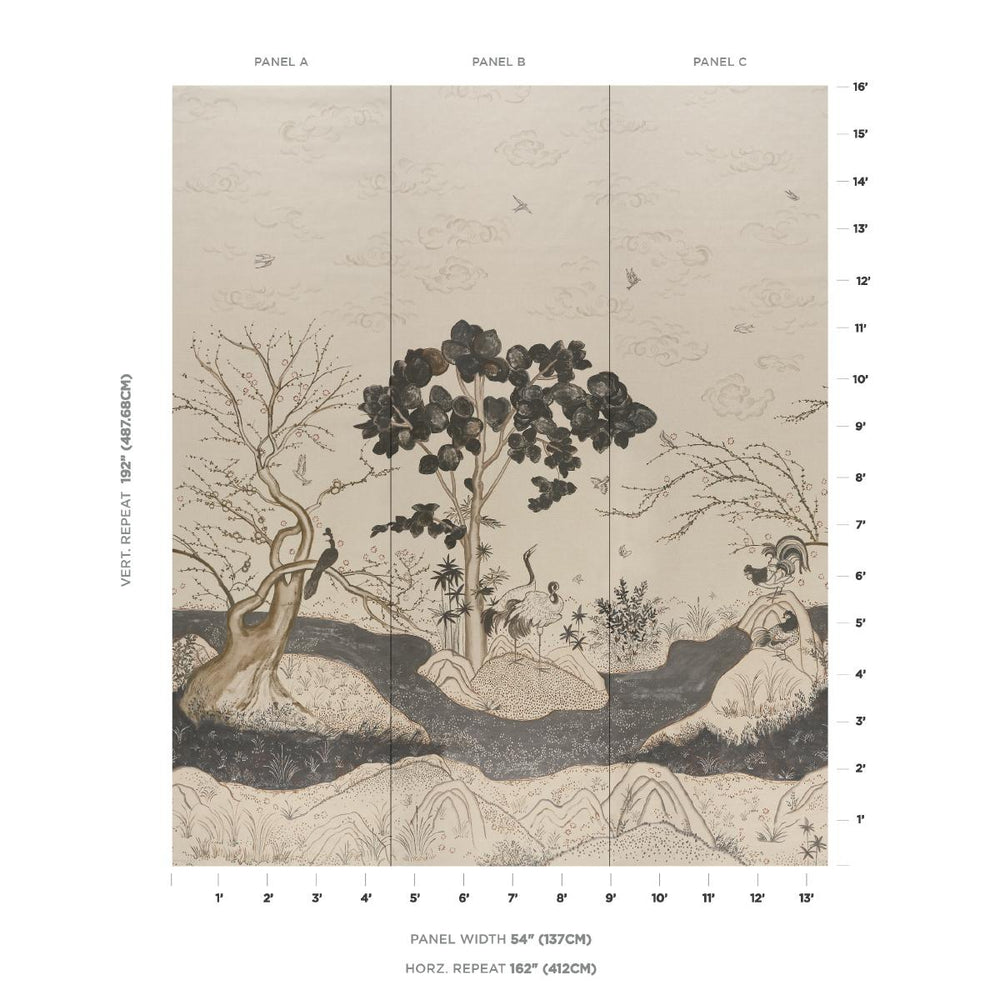 BIRDSONG 3 PANEL SET | Carbon