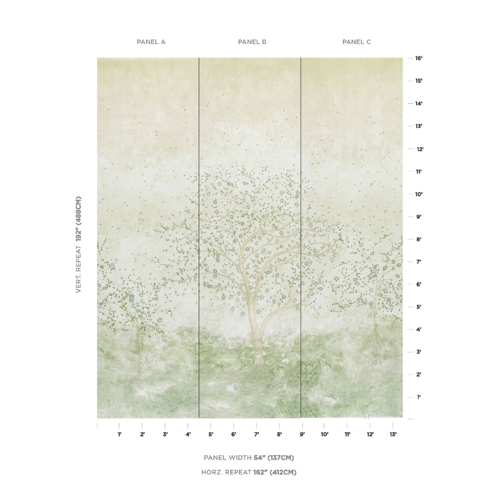 PSALM 3 PANEL SET | Alabaster