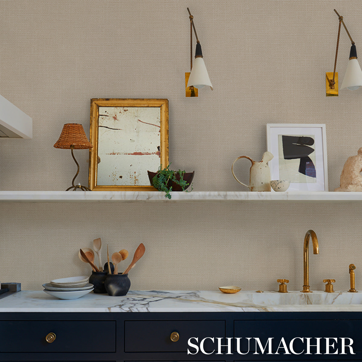 LINEN GESSO VINYL | Maize