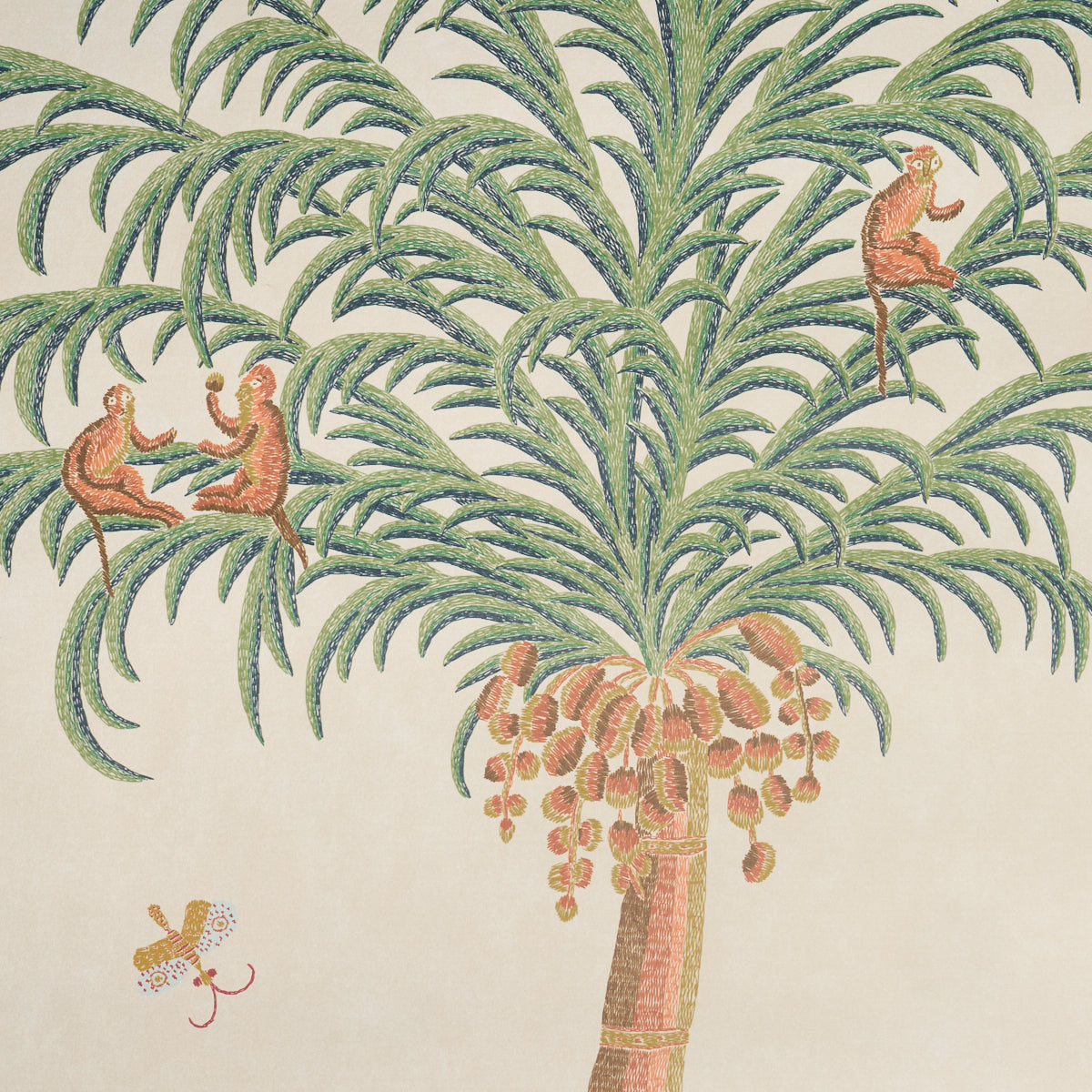 SPOTSWOOD CREWEL 2 PANEL SET | Multi