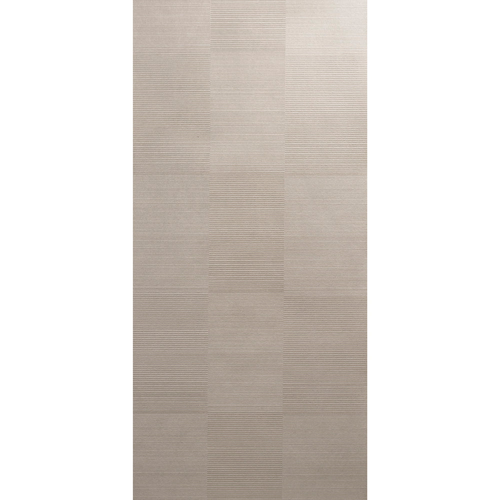 Quinton Offset Rib Wallcovering | Platinum