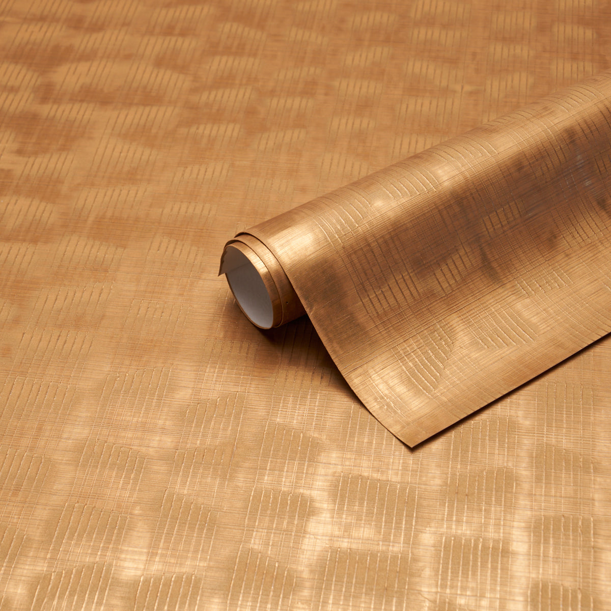 RUNE PINSTRIPE WALLCOVERING | Gold